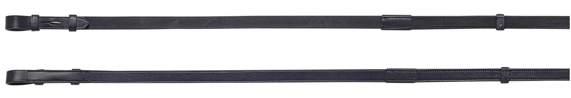 EQUILINE Equiline Leren Teugel Eenzijdig Rubber + Stops