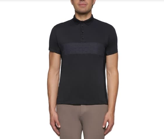 CAVALLERIA TOSCANA Cavalleria Toscana Tech Piquet Jersey Polo Heren