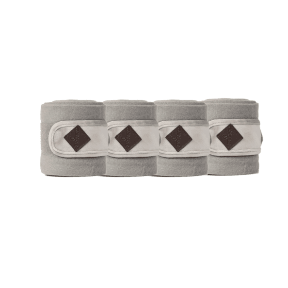 KENTUCKY HORSEWEAR Kentucky Horsewear Basic Velvet Bandage Beige