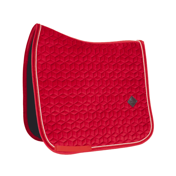KENTUCKY HORSEWEAR VELVET DEKJE ROOD
