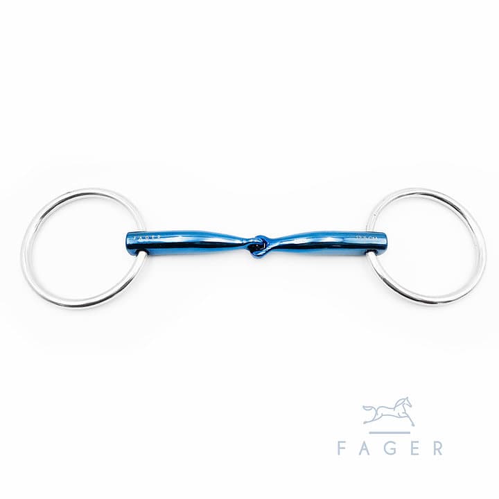 FAGER Fager Lilly Fss Titanium Loose Ring