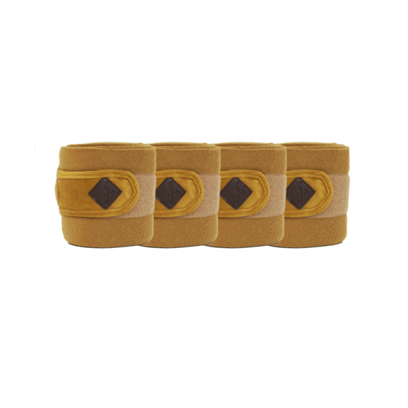 KENTUCKY HORSEWEAR Kentucky Horsewear Velvet Bandage Mosterd