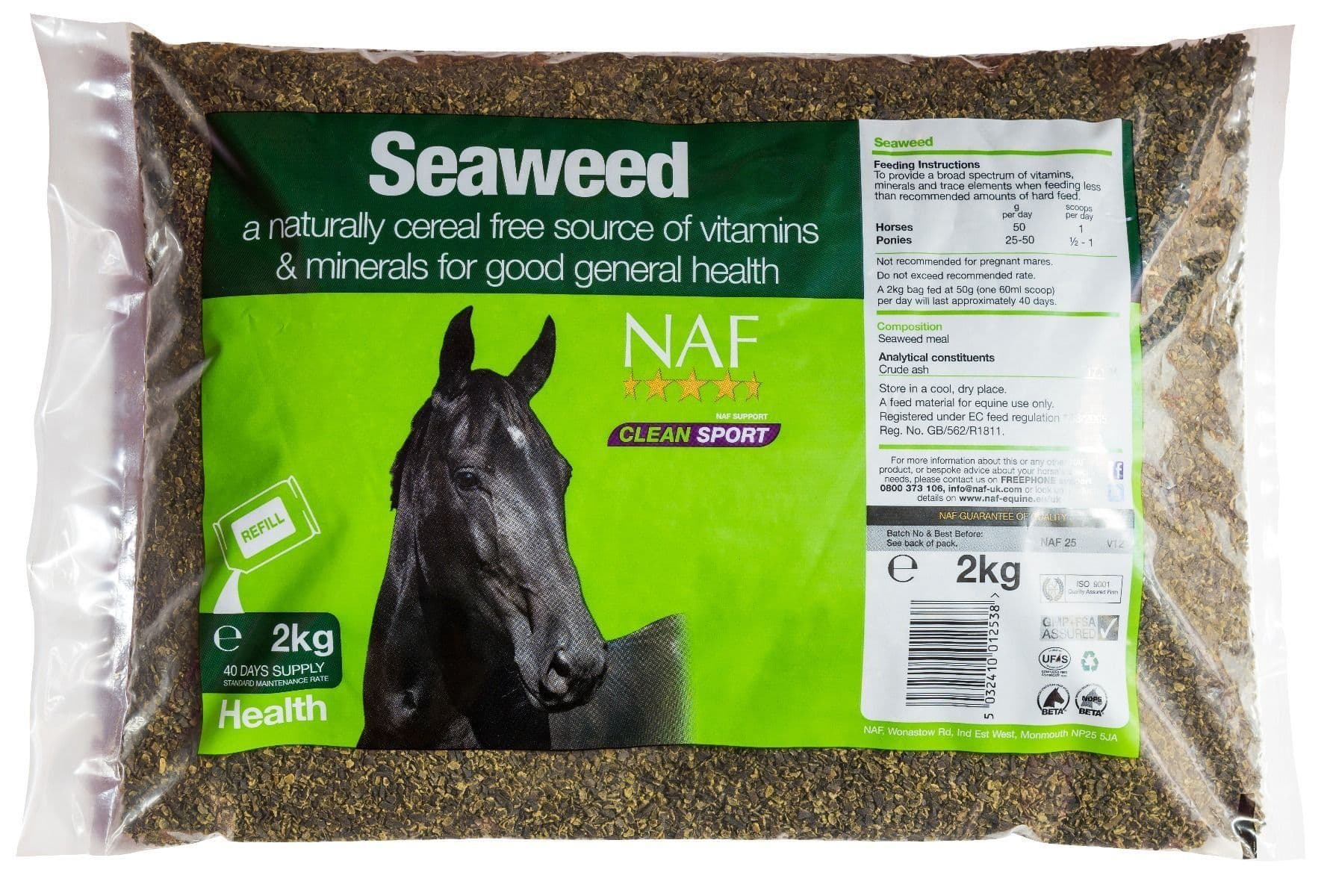 NAF Naf Seaweed/Zeewier Navul 2kg