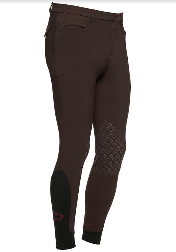 CAVALLERIA TOSCANA Cavalleria Toscana Heren Rijbroek Knie Grip Brown 4a00