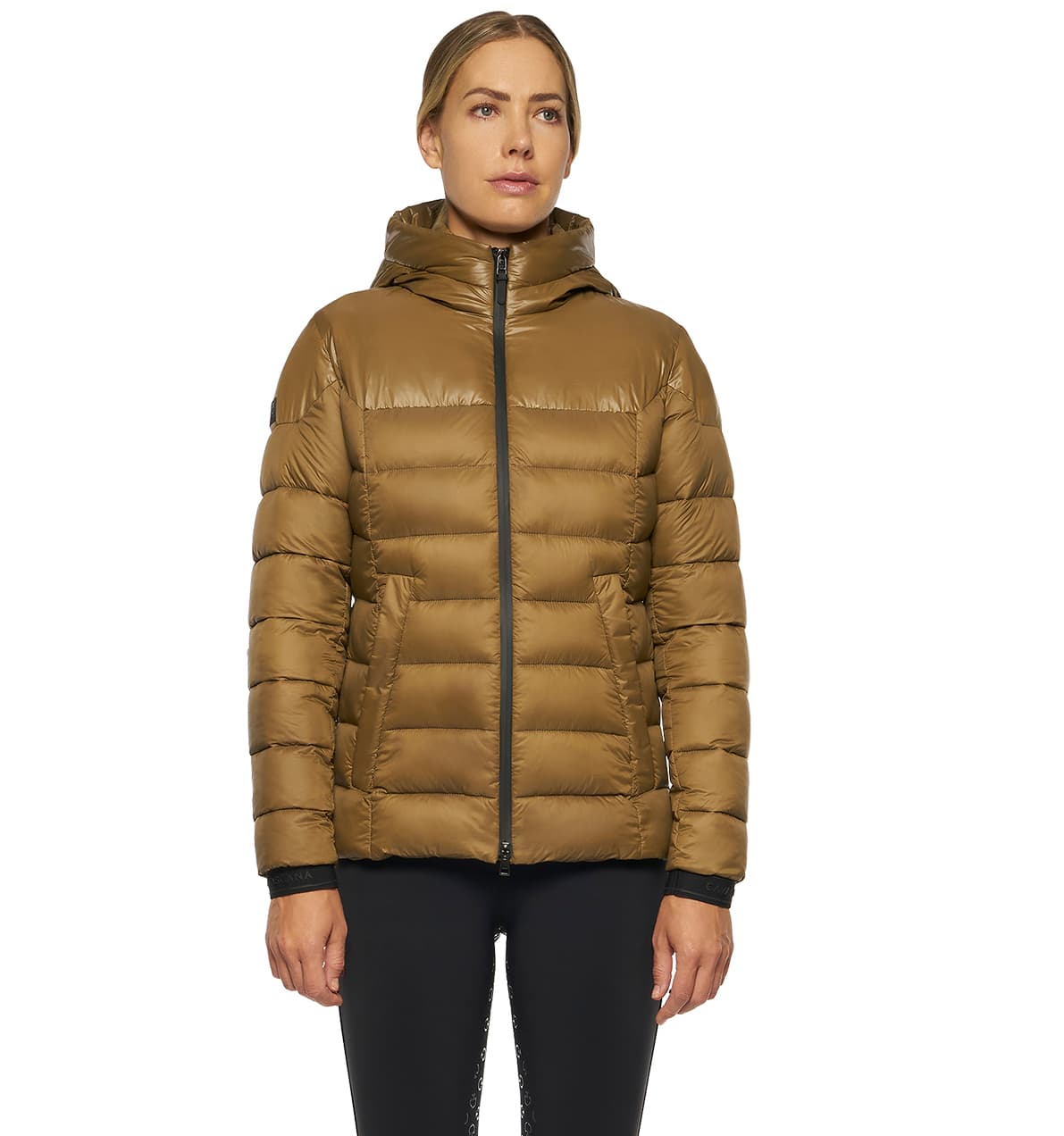 CAVALLERIA TOSCANA Cavalleria Toscana Shiny Matt Nylon Dames Jas