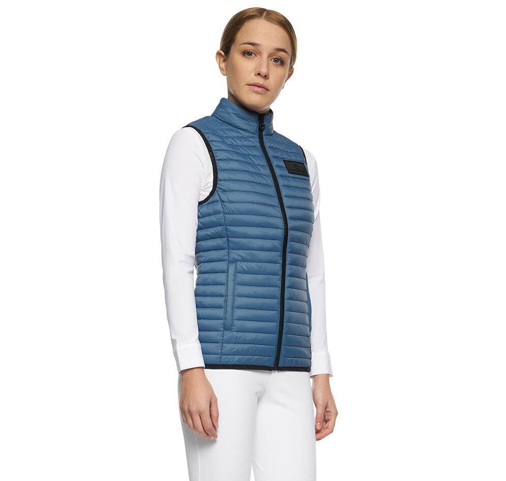 CAVALLERIA TOSCANA Cavalleria Toscana Nylon Quilted Bodywarmer Kind Light Blue