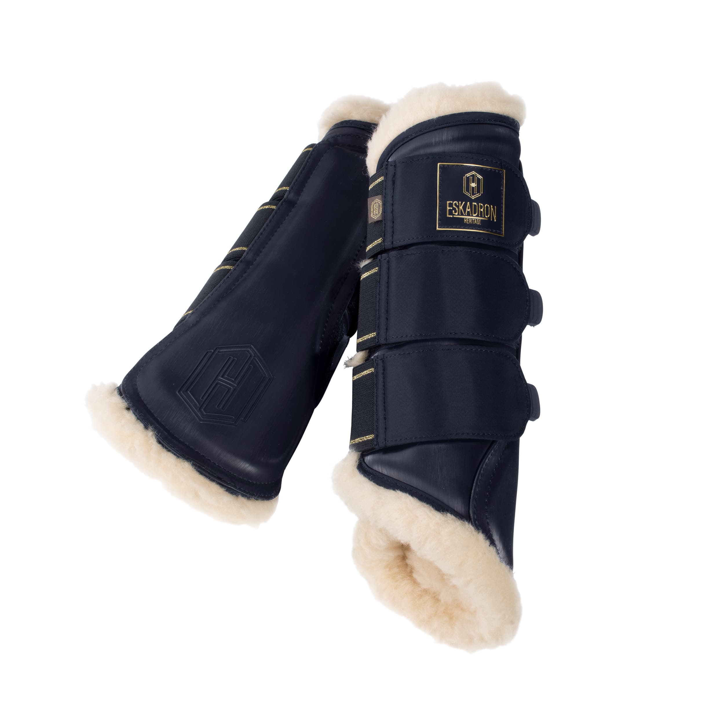 ESKADRON Eskadron Heritage Softslate Evo Wool Beenbeschermer Navy