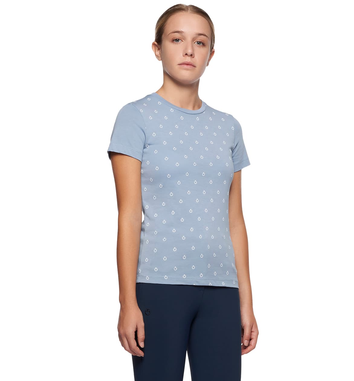 CAVALLERIA TOSCANA Cavalleria Toscana Mini Ct Degrade Shirt Kind Light Blue