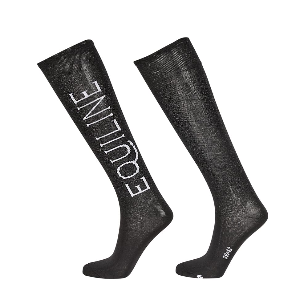 EQUILINE GOVIAG GLITTER SOK BLACK