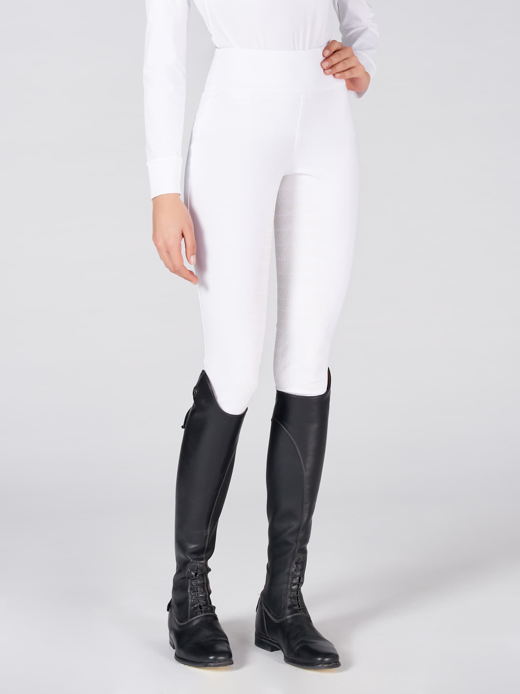 VESTRUM Vestrum Canazei Dames Tight Full Grip Bianco