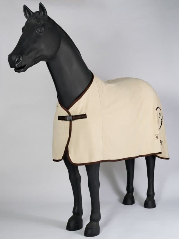 VESTRUM Vestrum Vicenza Fleece Deken Beige/Moro