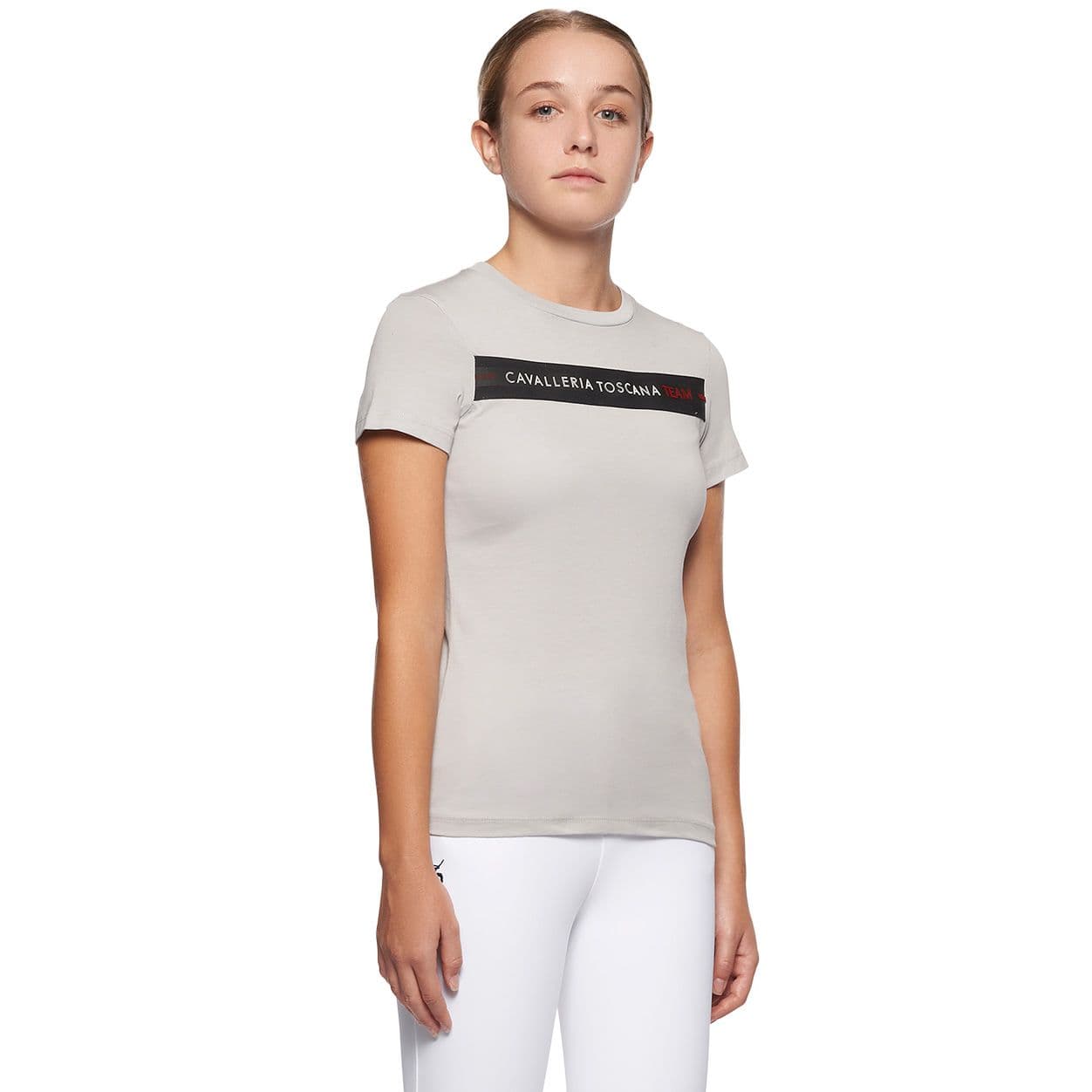 CAVALLERIA TOSCANA Cavalleria Toscana Team Shirt Kind Light Grey 8100