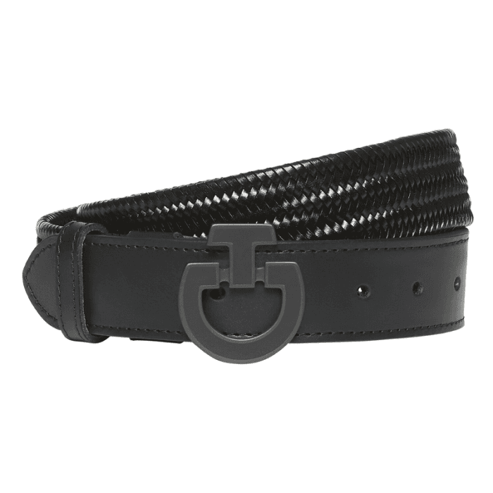 CAVALLERIA TOSCANA Cavalleria Toscana Total Black Buckle Dames Riem