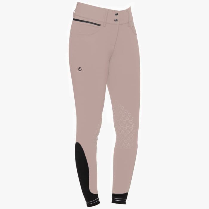 CAVALLERIA TOSCANA Cavalleria Toscana Silicone Logo Print Dames Rijbroek Dove