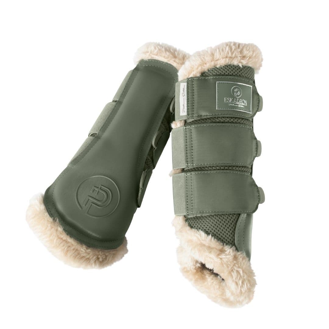 ESKADRON Eskadron Platinum Mesh Fauxfur Tendon Boots