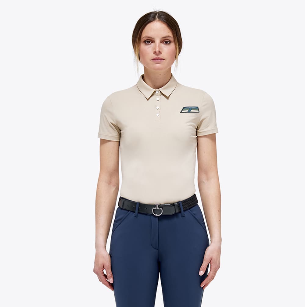 CAVALLERIA TOSCANA Cavalleria Toscana Performance Pique Dames Polo