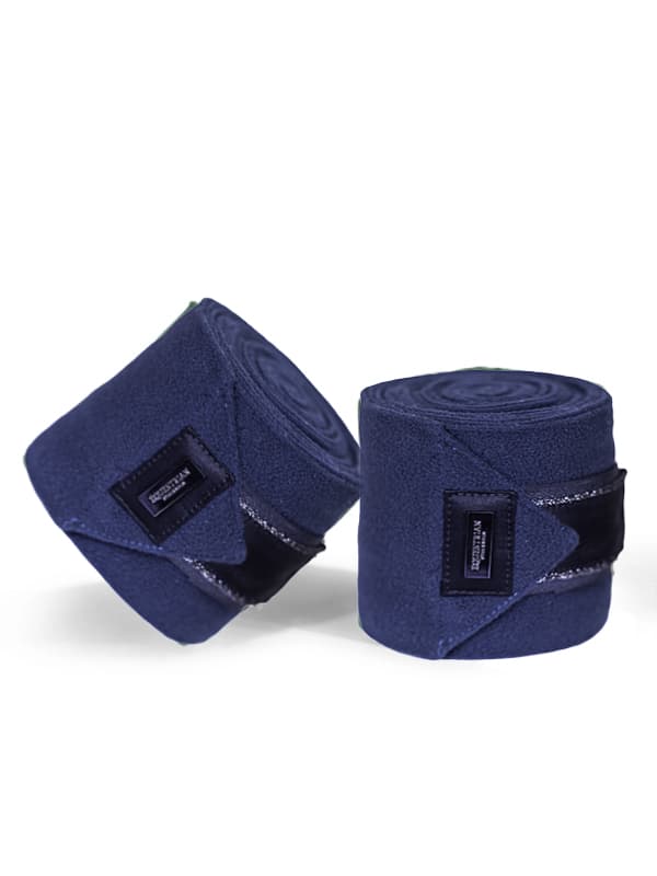 EQUESTRIAN STOCKHOLM Equestrian Stockholm Fleece Bandage Blue Meadow
