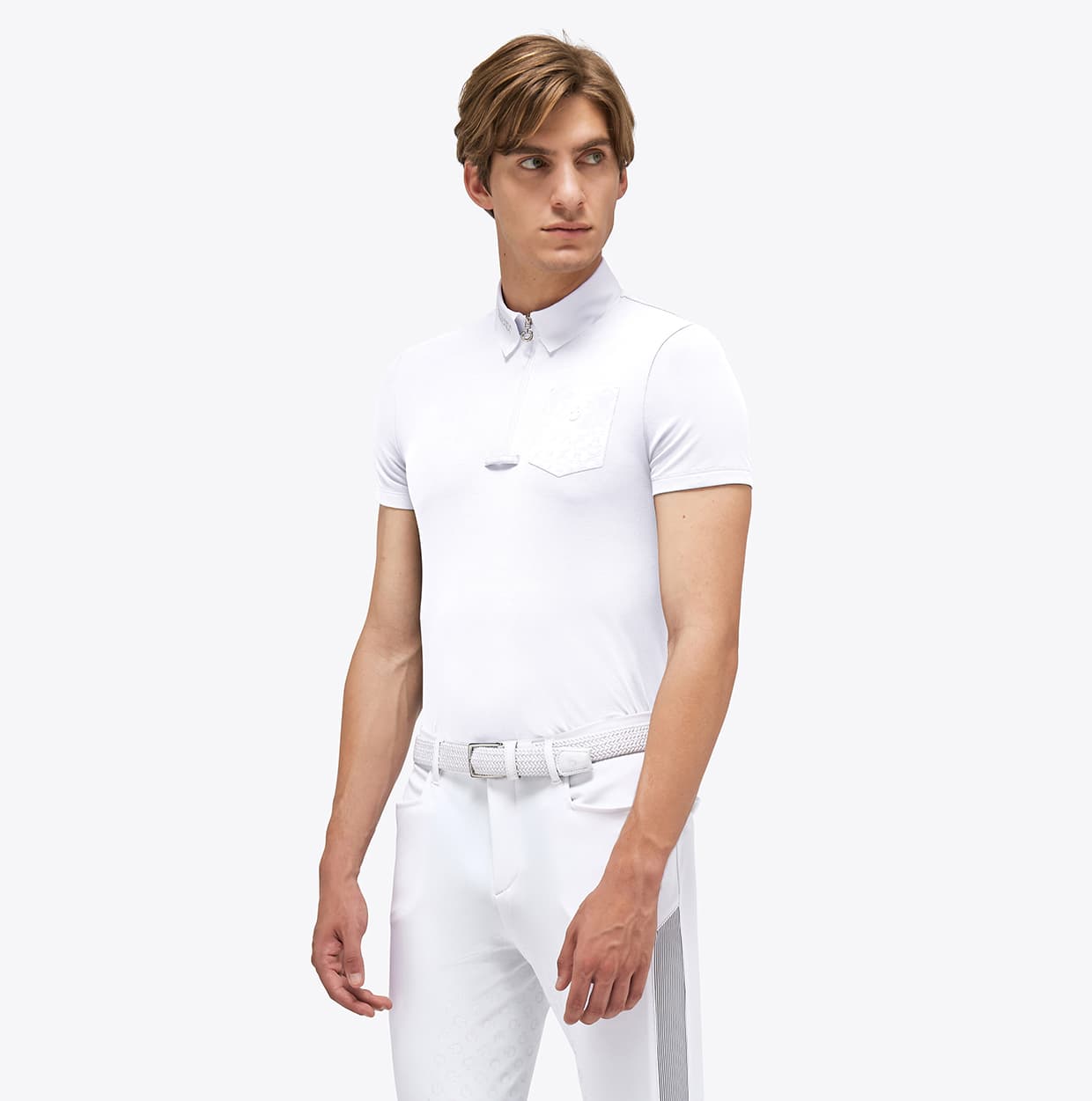 CAVALLERIA TOSCANA Cavalleria Toscana Tech Pique Competition Polo Heren