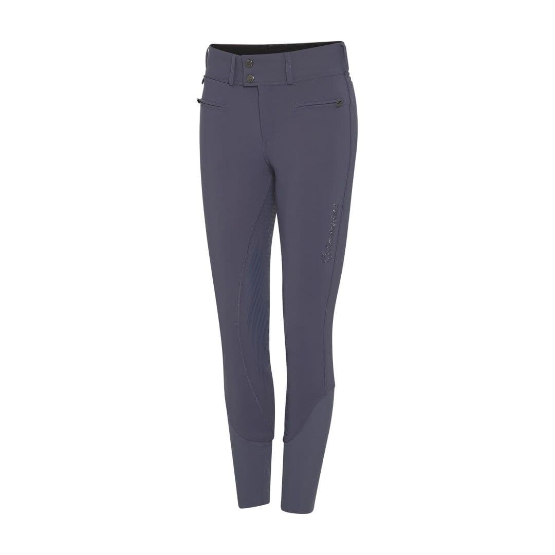 SAMSHIELD Samshield Clara Highwaist Rijbroek Full Grip Slate Grey