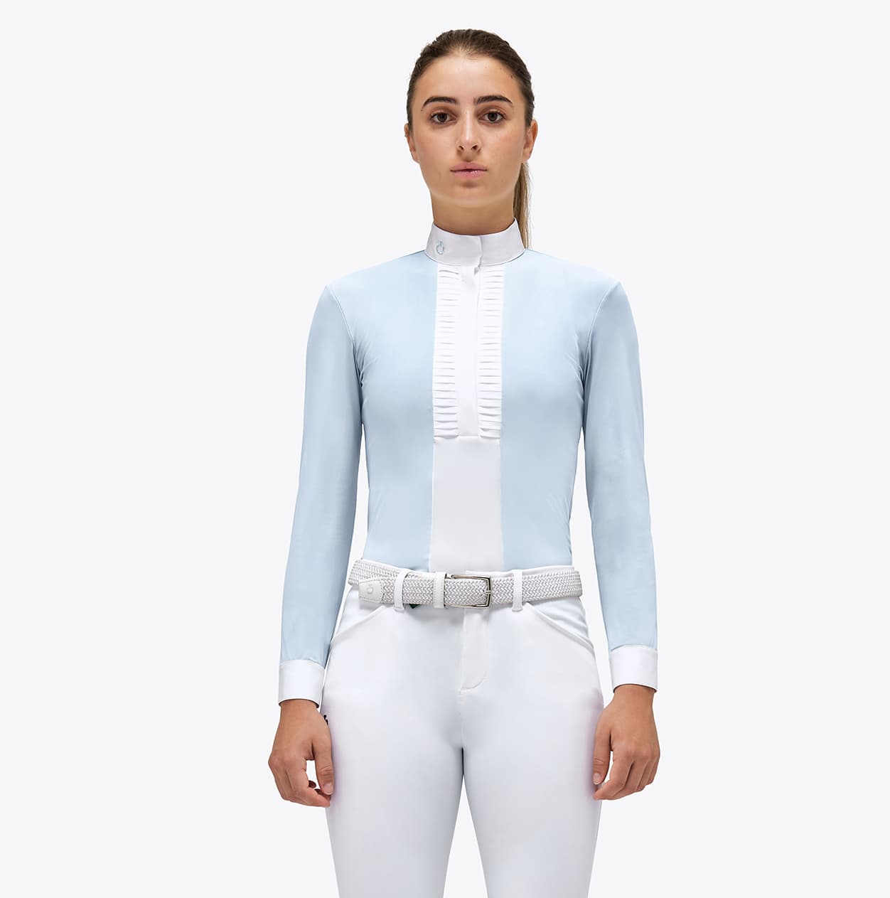 CAVALLERIA TOSCANA Cavalleria Toscana Pleated Wedstrijd Shirt Kind 7i00