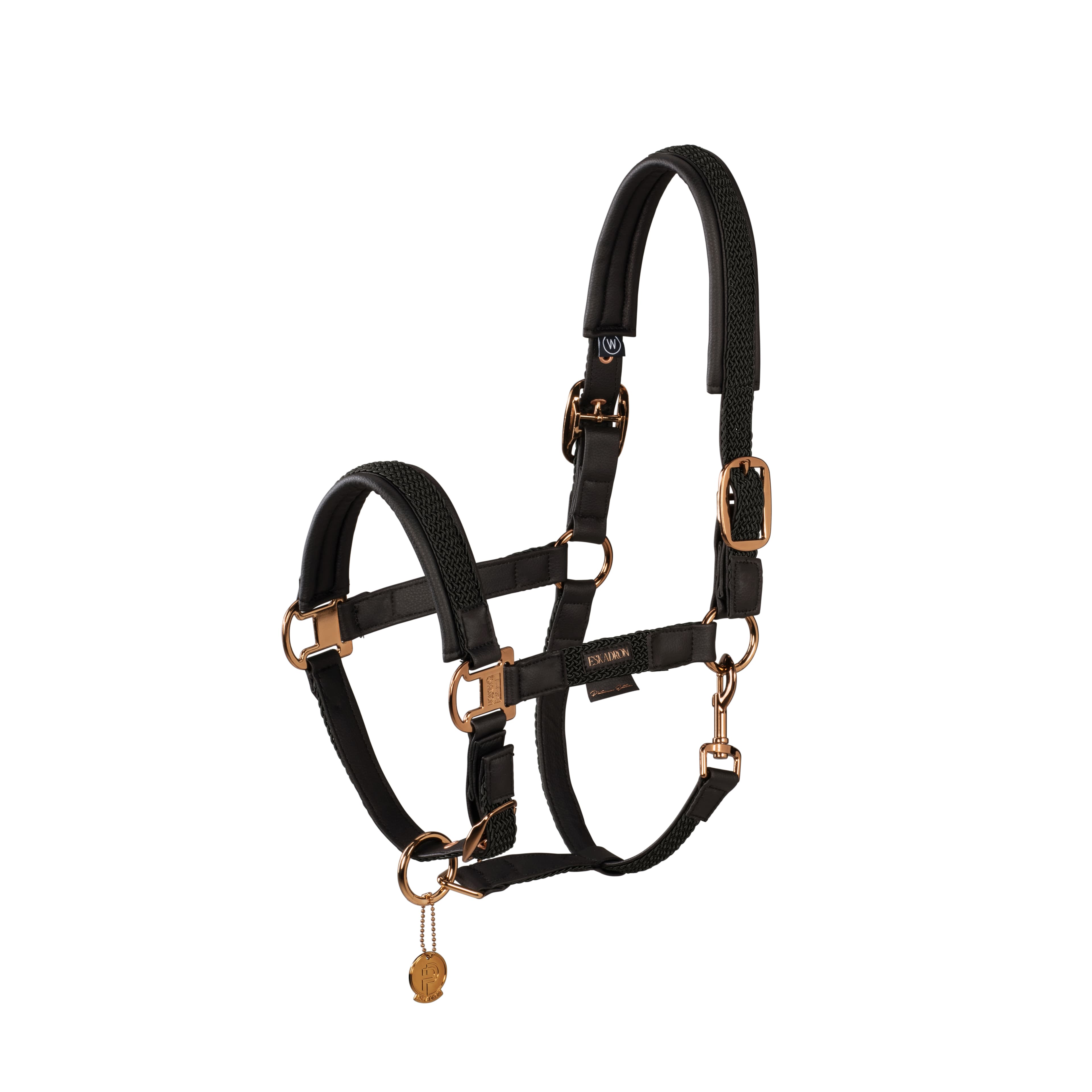 ESKADRON Eskadron Platinum Double Pin Plait Halster Black