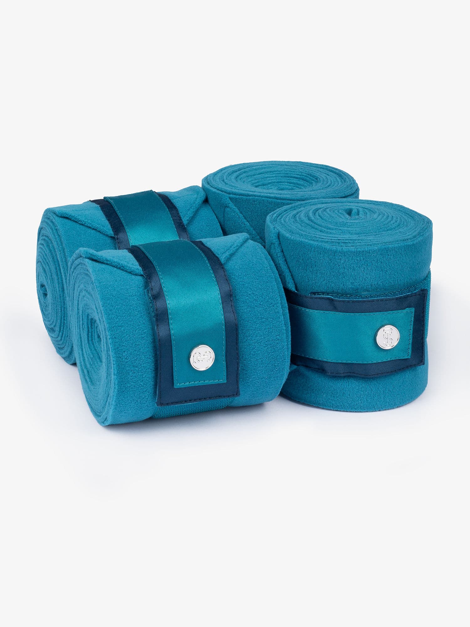 PS OF SWEDEN POLO SIGNATURE FLEECE BANDAGE OCEAN