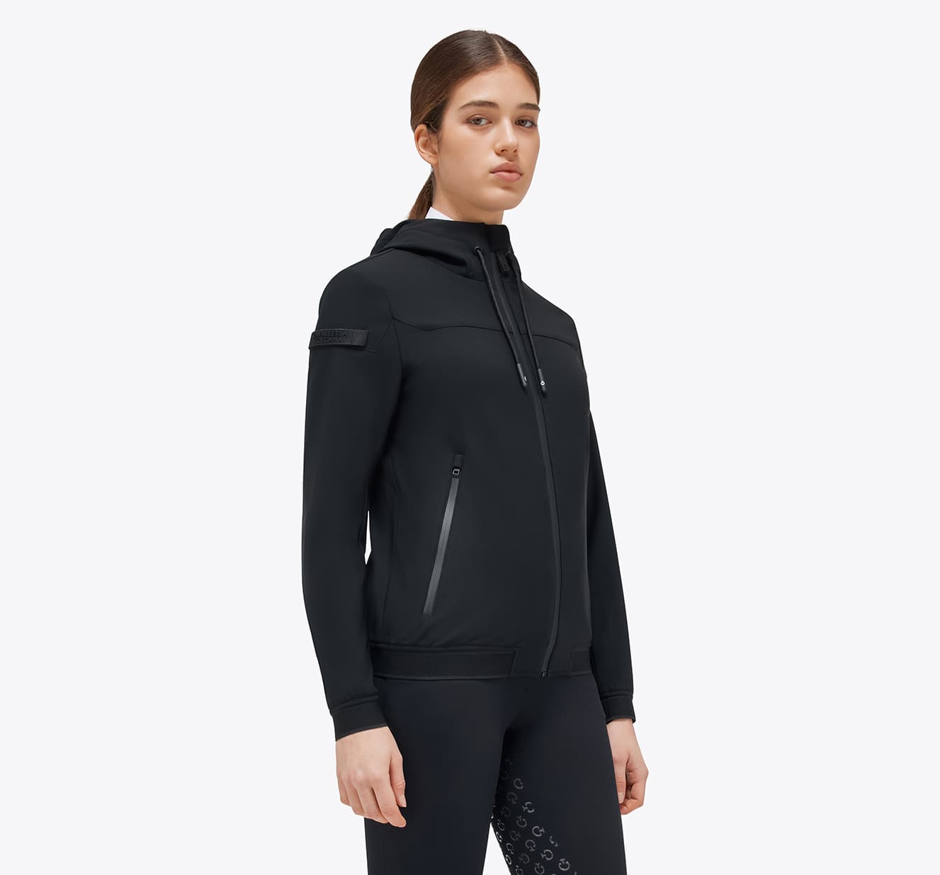 CAVALLERIA TOSCANA Cavalleria Toscana Jersey Velvet Softshell Jas Dames