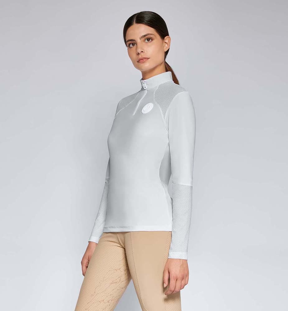 CAVALLERIA TOSCANA Cavalleria Toscana Trainingsshirt Perforated Dames