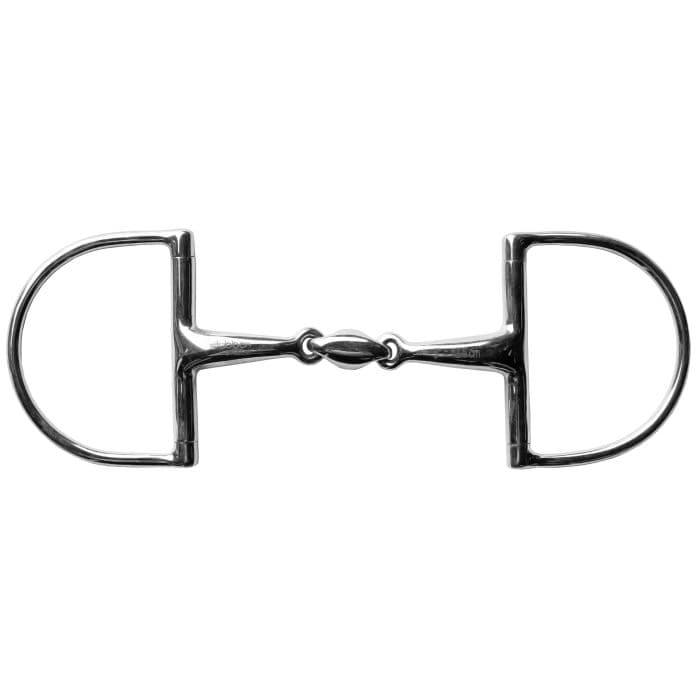 Stubben D-Trens Dubbelgebroken 2250 Stainless Steel 16mm