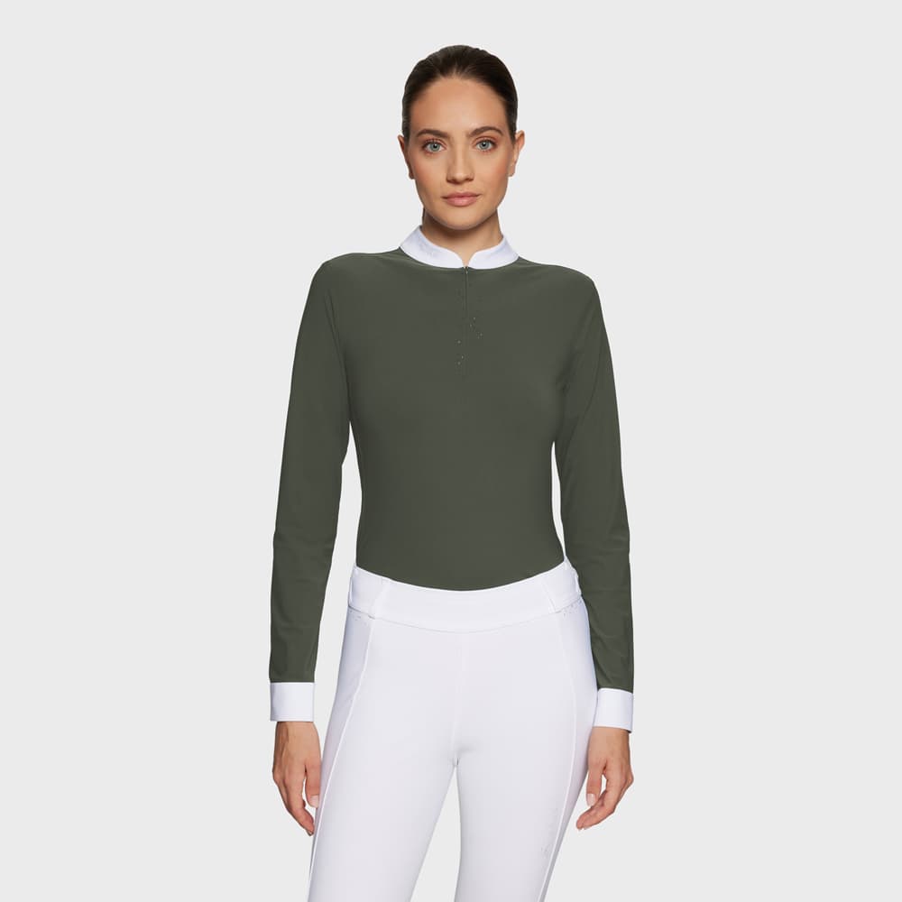 SAMSHIELD Samshield Wedstrijdshirt Louison Crystal Ls Dames