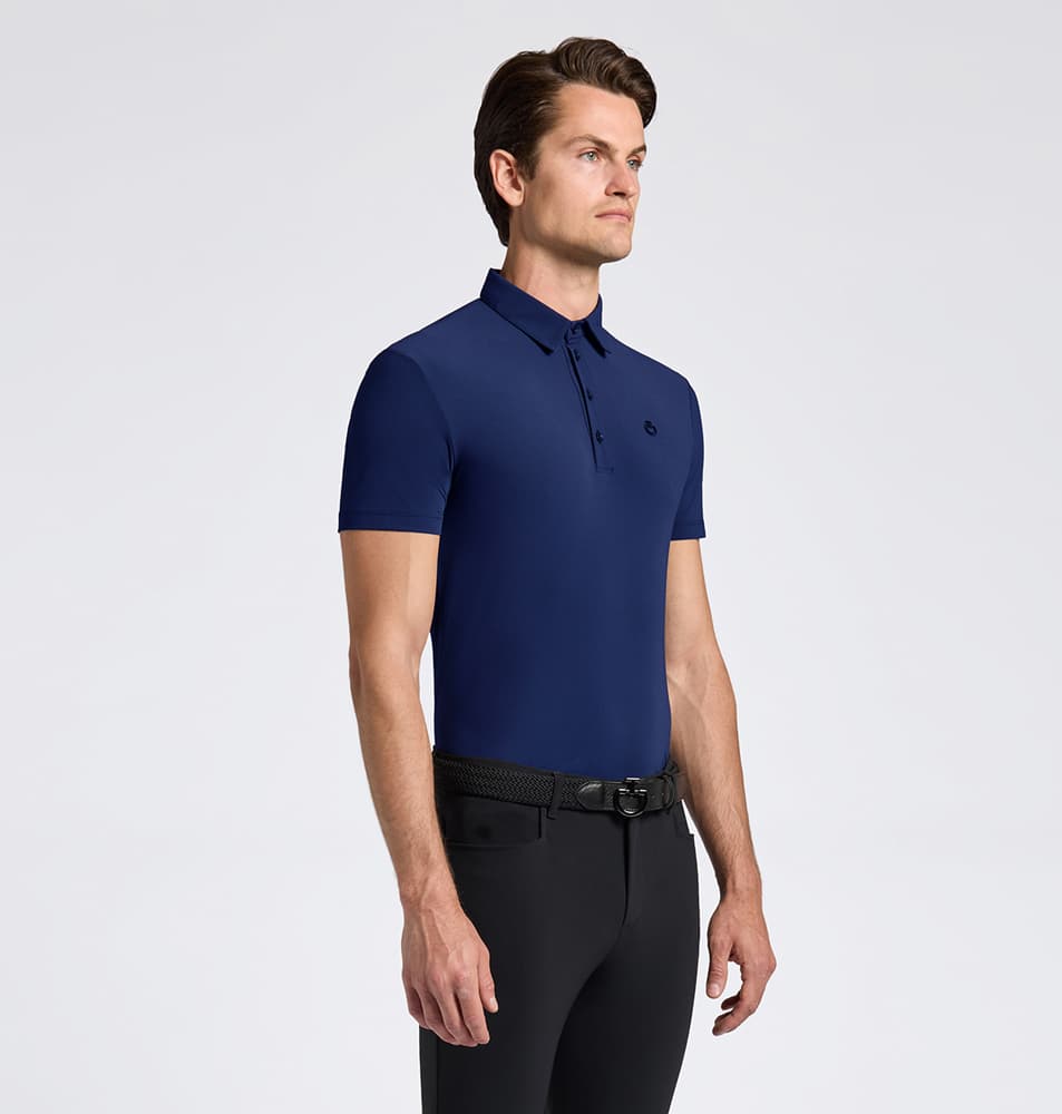 CAVALLERIA TOSCANA Cavalleria Toscana Training Polo Print Heren