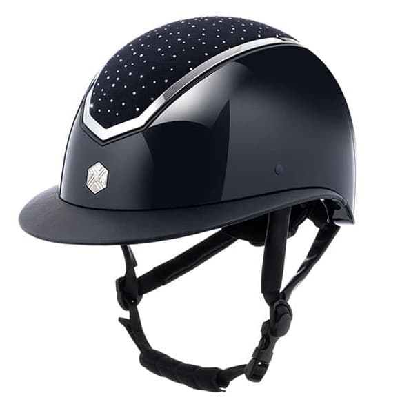  Charles Owen EQX Rijhelm Kylo Crystal Wide Glossy