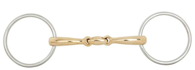 B.R RIDING BR Watertrens Soft Contact Dubbel Gebroken Curved