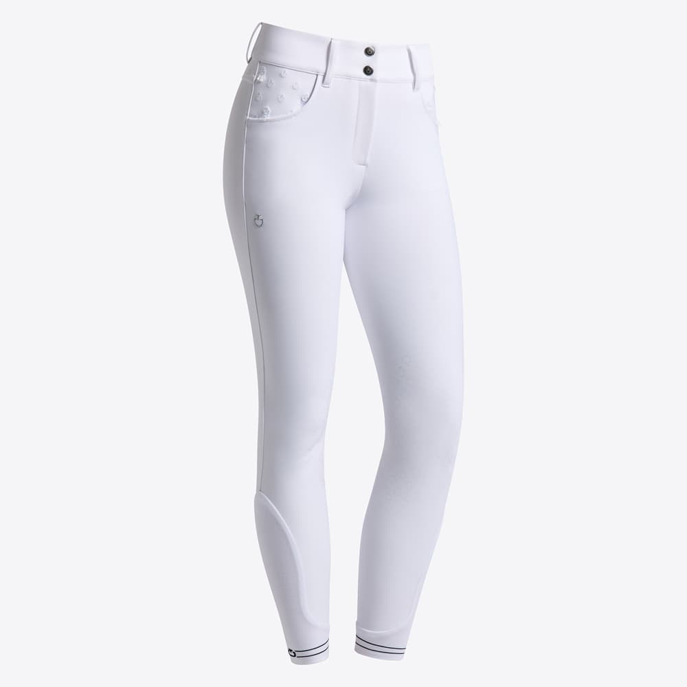 CAVALLERIA TOSCANA Cavalleria Toscana Rijbroek Embroidery Dames Knie Grip