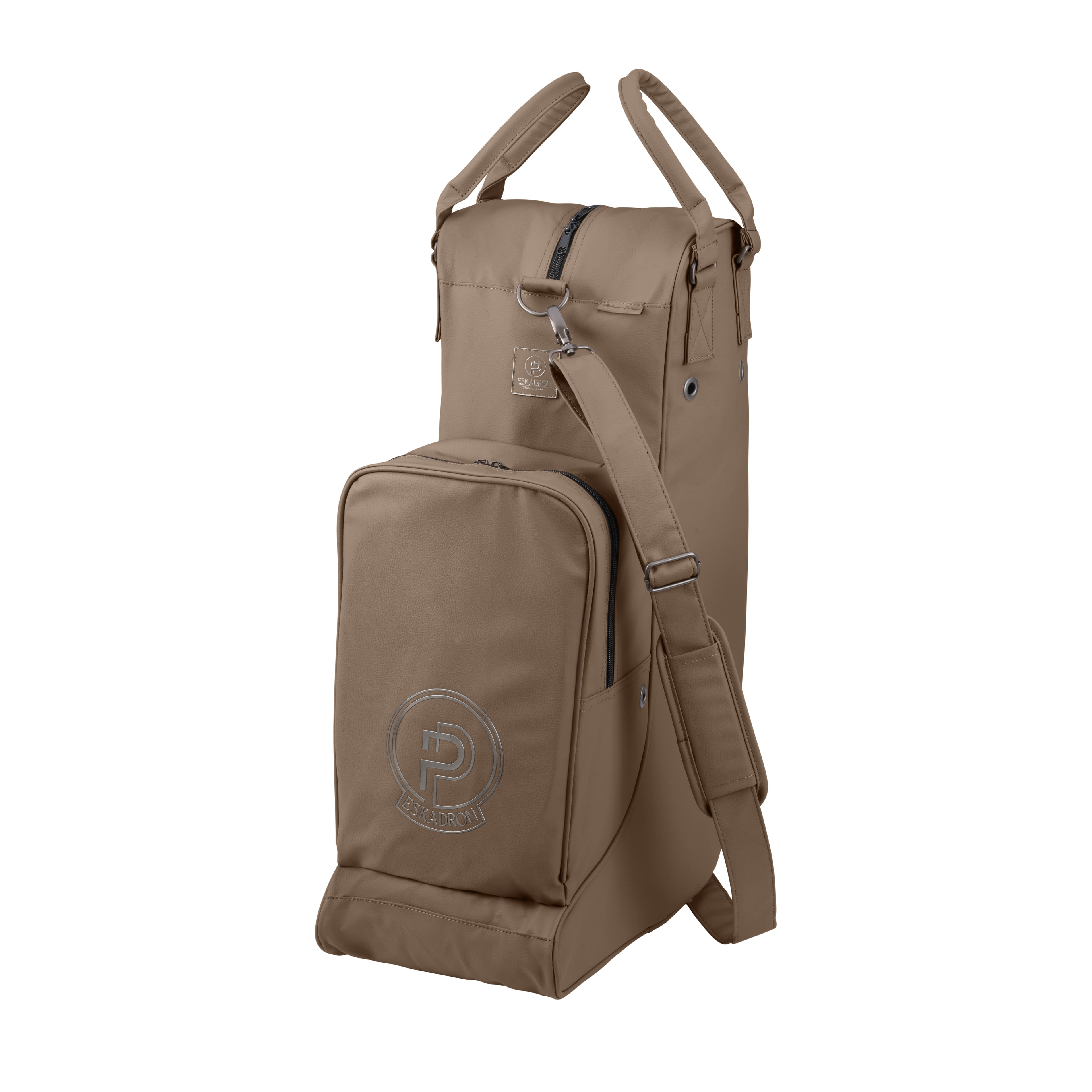 ESKADRON Eskadron Laarzen & Cap Tas Platinum Faux Leather