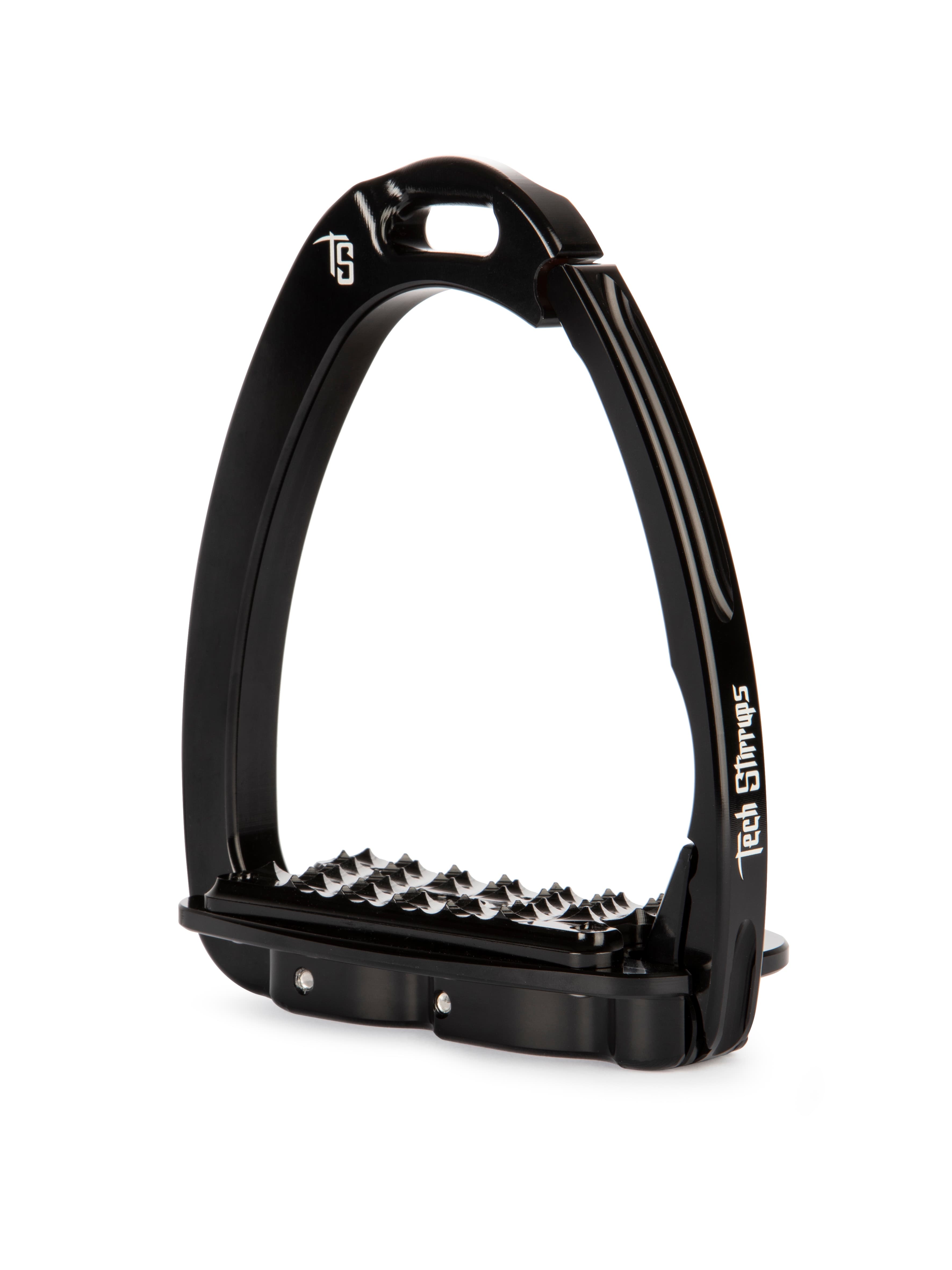 TECH STIRRUPS Tech Stirrups Venice Sloped Evo Crystal Beugel