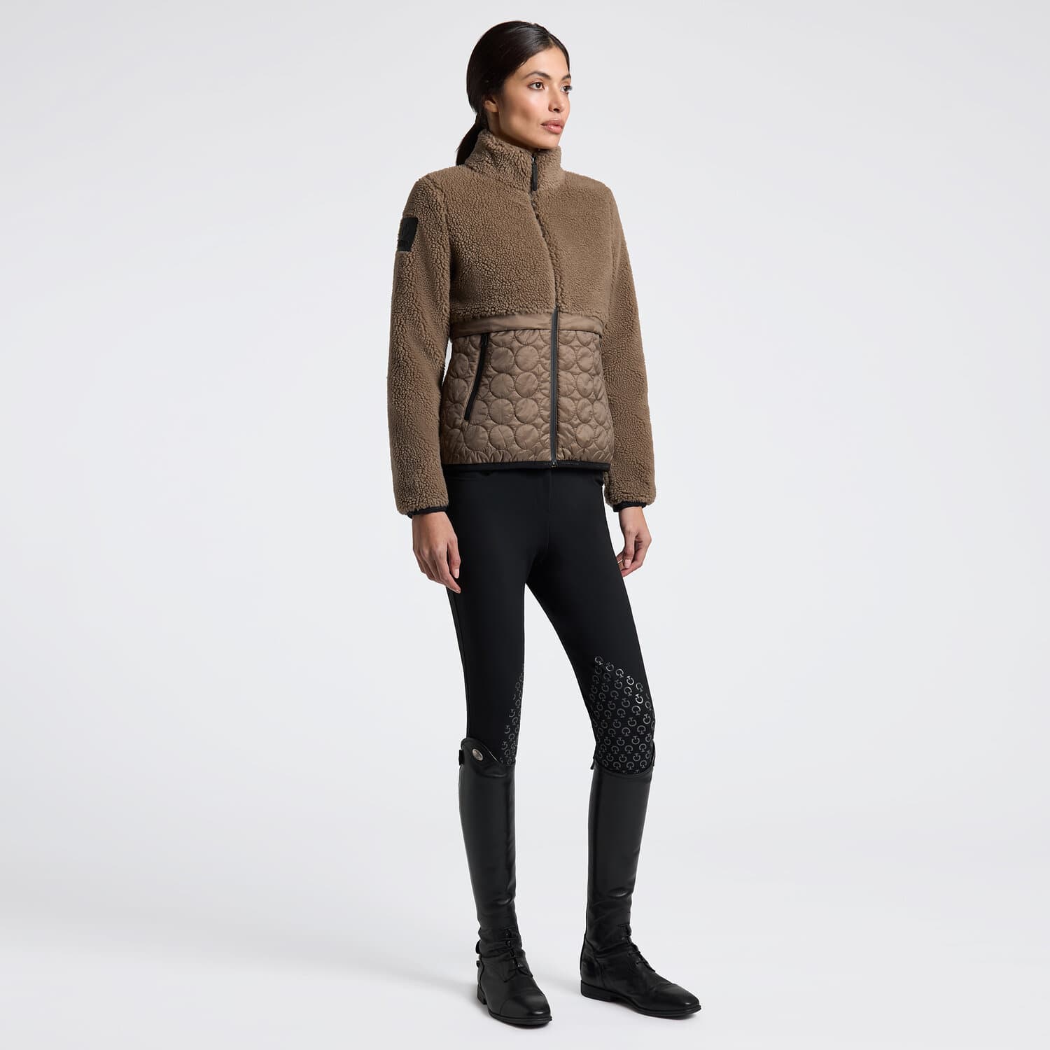 CAVALLERIA TOSCANA Cavalleria Toscana Dames Vest Teddy Bear Nylon