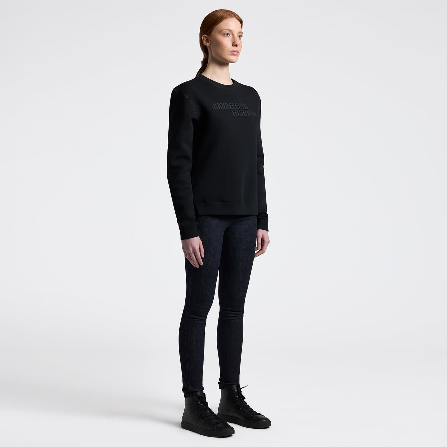 CAVALLERIA TOSCANA Cavalleria Toscana Dames Trui Cotton Crew