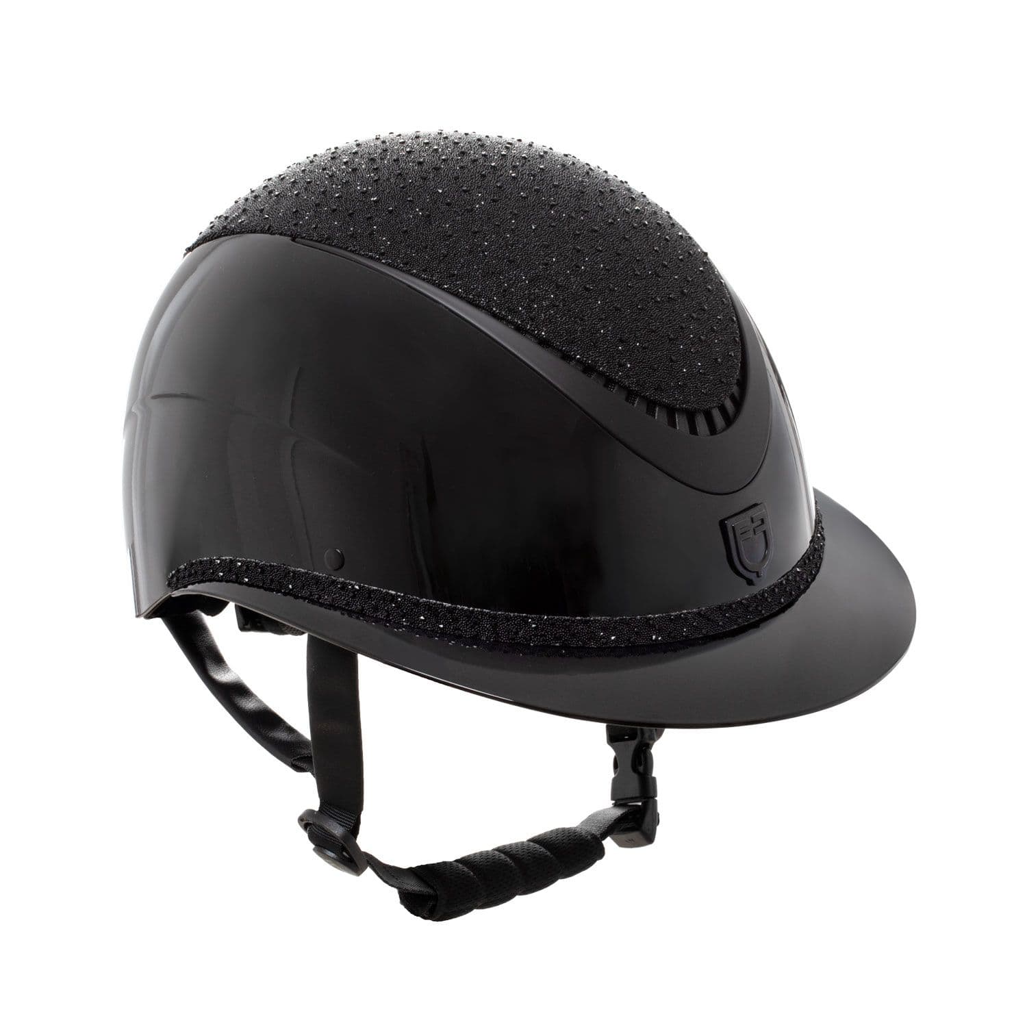 EQUESTRO Equestro Rijhelm Luxury Glitter Polo
