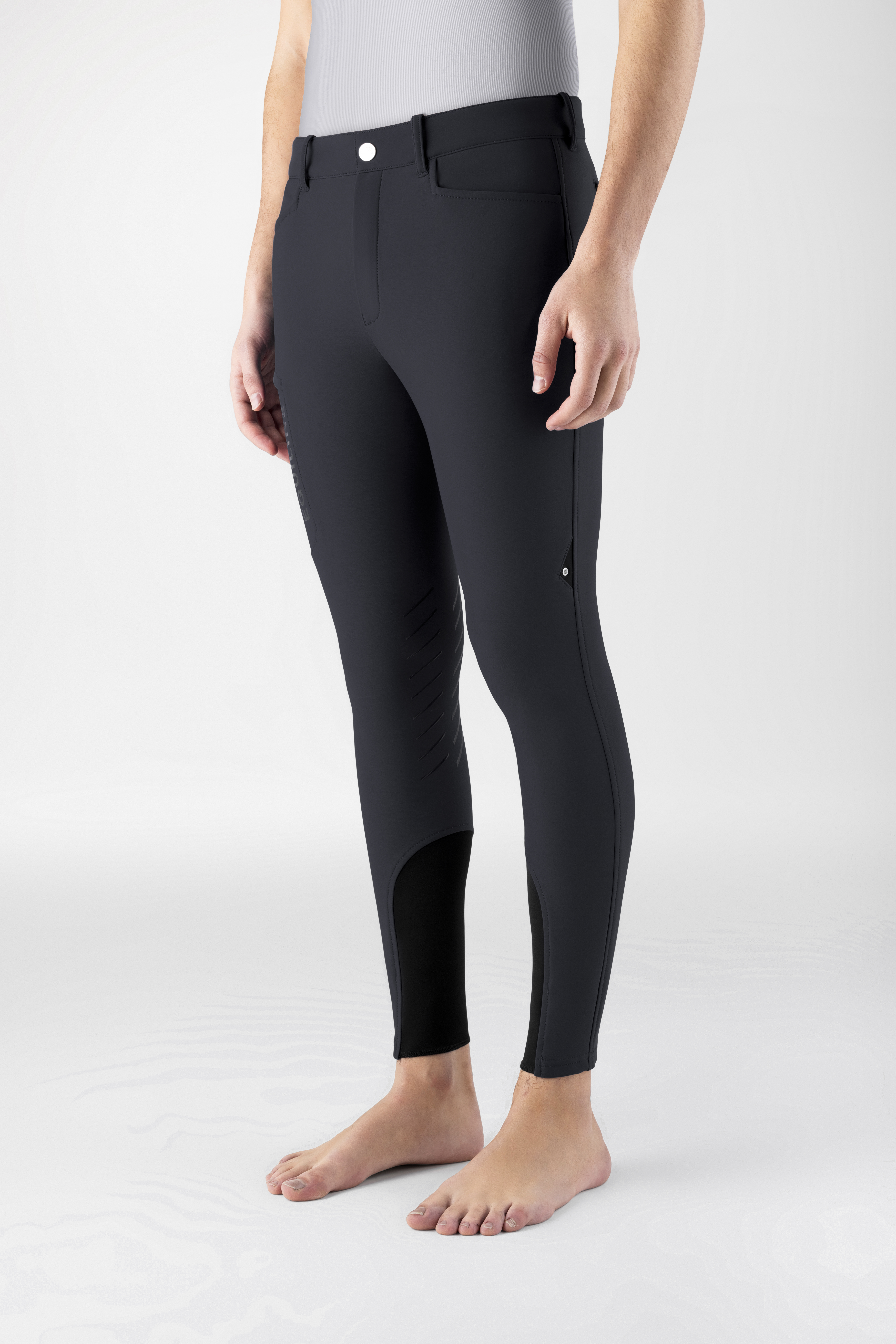 EQUILINE Equiline Heren Rijbroek Crunok Knie Grip
