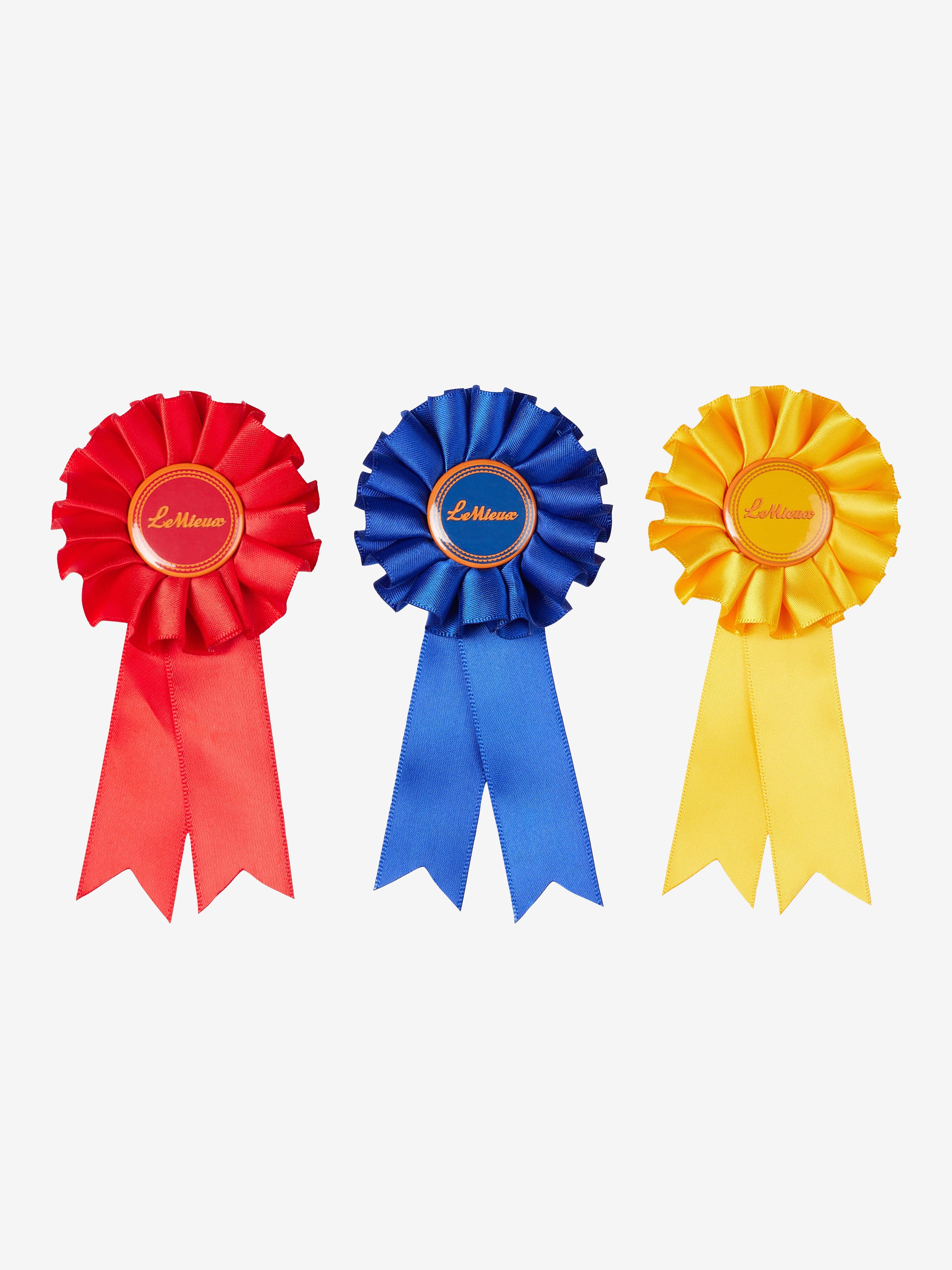 LE MIEUX LeMieux Toy Pony Rosette 3Pack