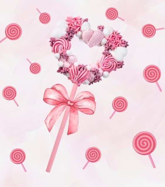 CANDY HORSE Candy Horse Love Heart Lolly