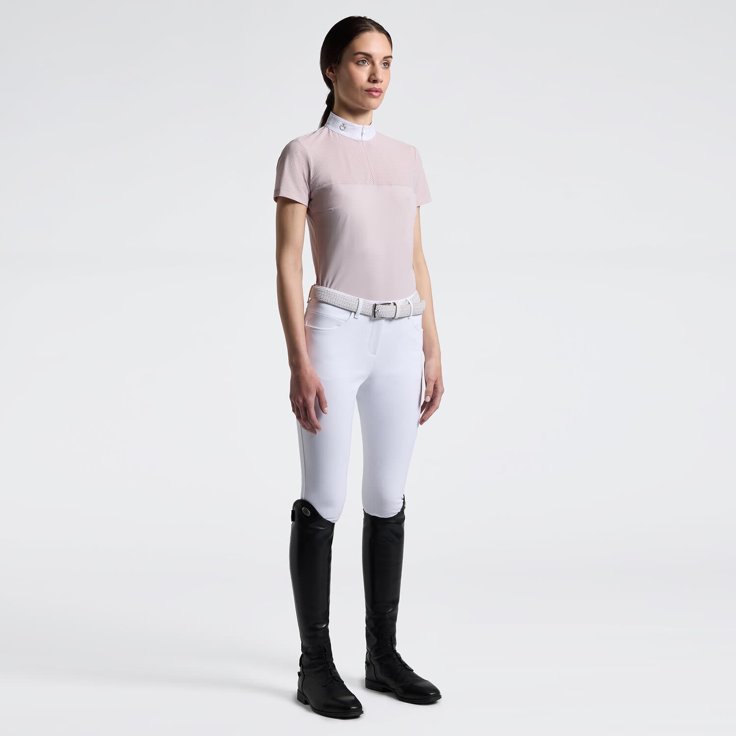 CAVALLERIA TOSCANA Cavalleria Toscana Wedstrijdshirt Perforated Jersey