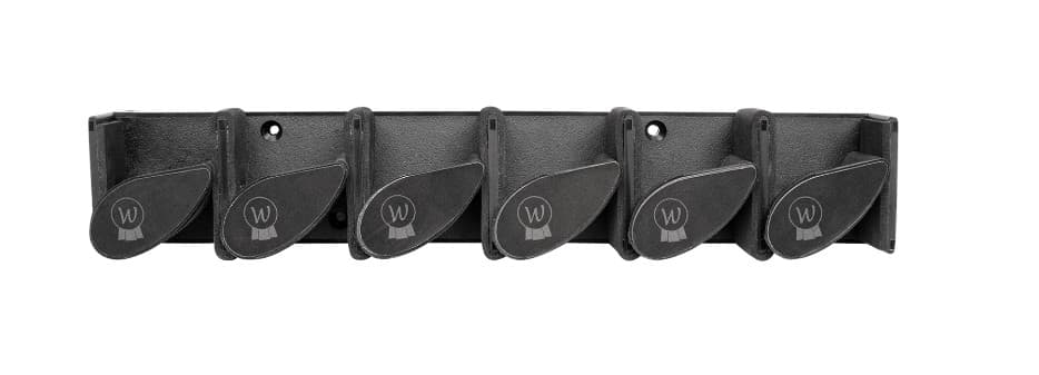 WALDHAUSEN Waldhausen Luxe Zweephouder voor 6 zwepen Black