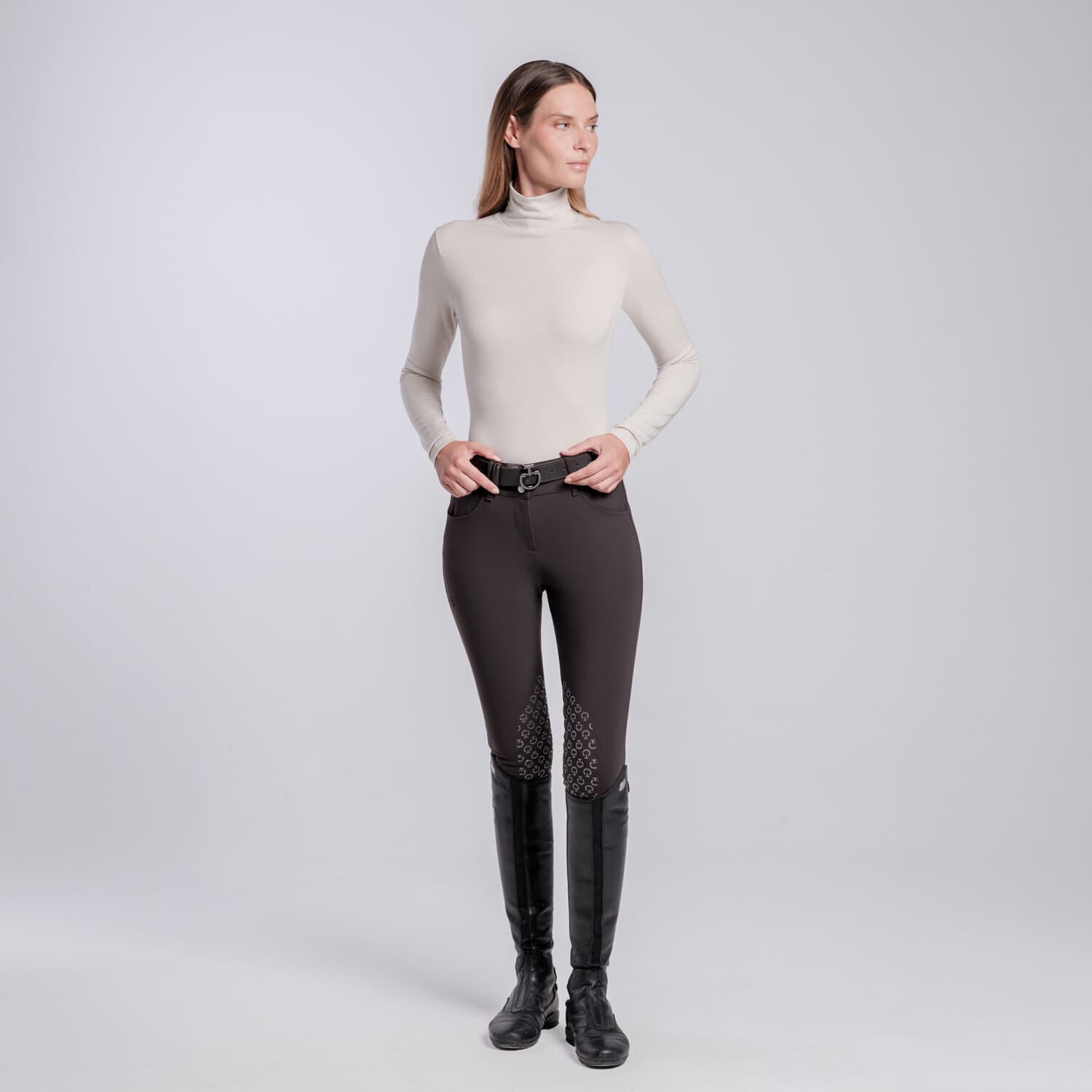 CAVALLERIA TOSCANA Cavalleria Toscana Tech Wool Trainingspolo