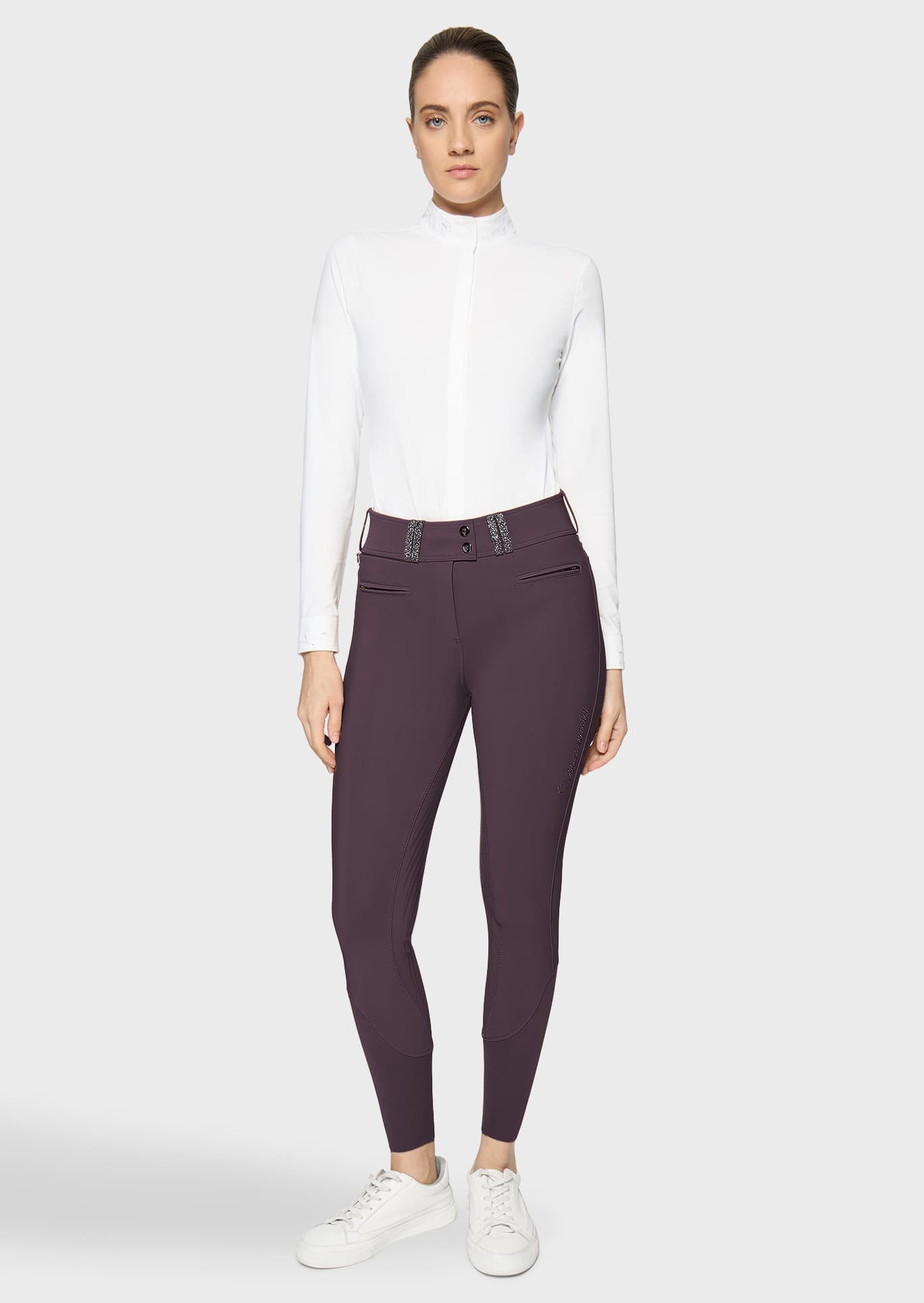SAMSHIELD Samshield High Waist Rijbroek Claranova Full Grip