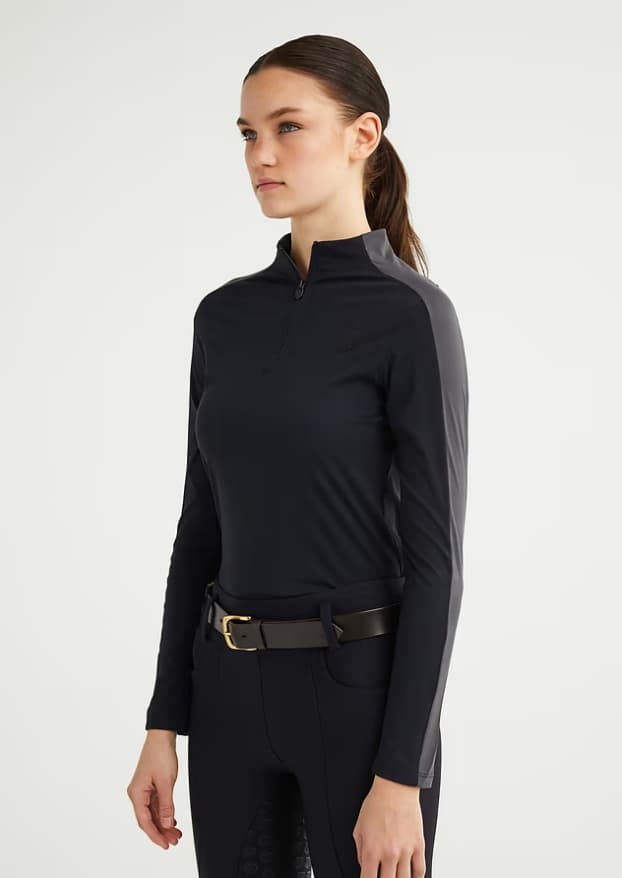 Maya Delorez Shirt Long Sleeve Zipper