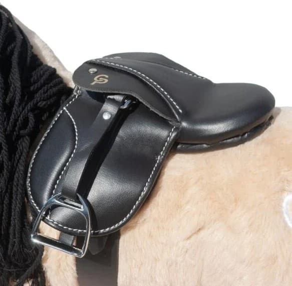 CRAFTY PONIES Crafty Ponies Advanced Zadel Zwart