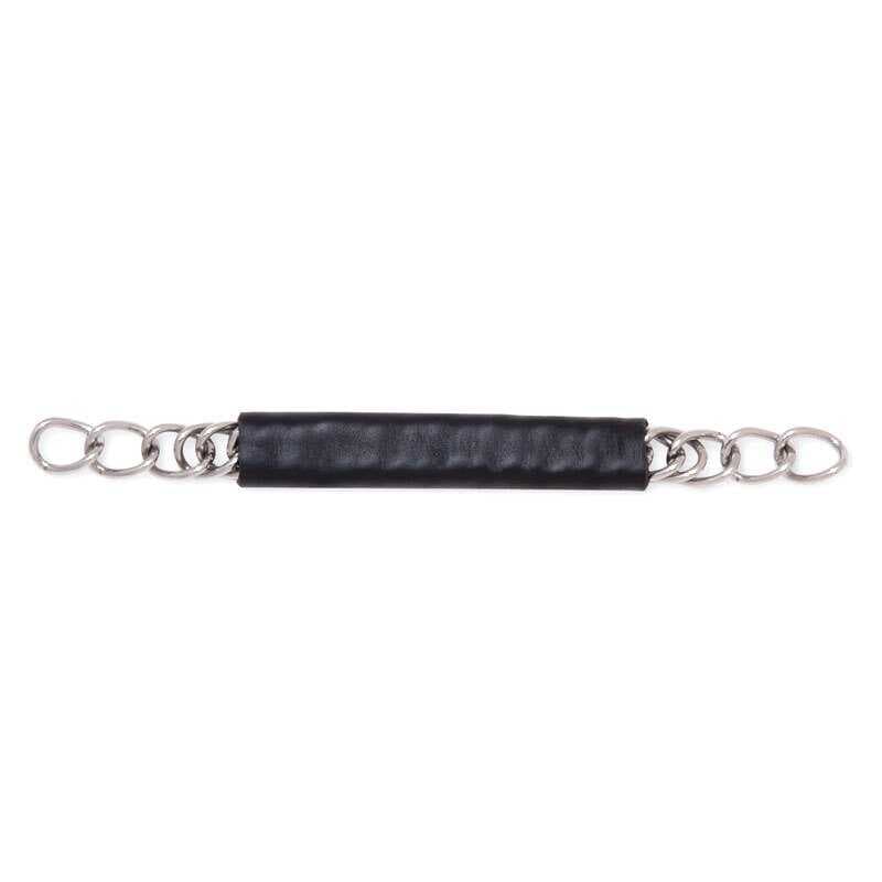 Kinketting RVS leer omwikkeld 