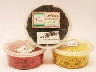 HPI ELASTIEKJES IN BAKJE 100GR